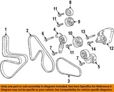 GM OEM 15-26 Camaro,Corvette,CT5,CTS Cooling Belts Pulleys-Pulley 12678515