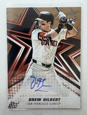 2026 Topps Series 1 Drew Gilbert Gold Auto Rookie Stars San Francisco Giant #/50
