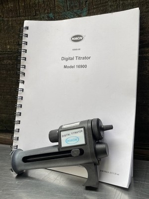 Hach Digital Titrator Model 16900 with Original Manual