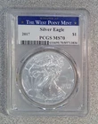 2017-(W) West Point BU American Silver Eagle PCGS MS70 (839)