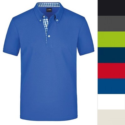 James & Nicholson Men's Plain Polo JN964 Herren Poloshirt NEU