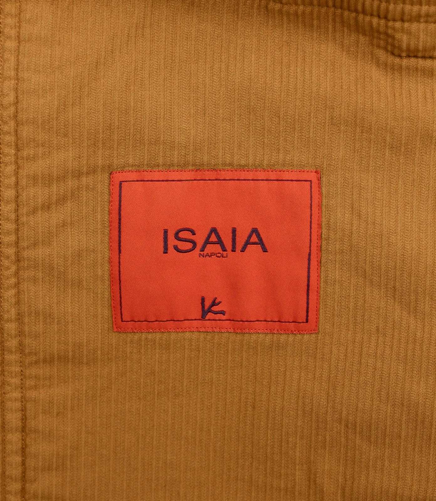 $1250 ISAIA Rust Hand-Sewn Overshirt Jacket Corduroy Cotton Comfort Project image 7