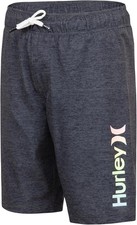Hurley Boys' Swim Trunks Size 7 Shadow Black
