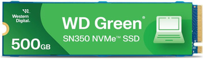 500GB WD Green SN350 Nvme Internal SSD Solid State Drive Gen3 Pcie, M.2 2280
