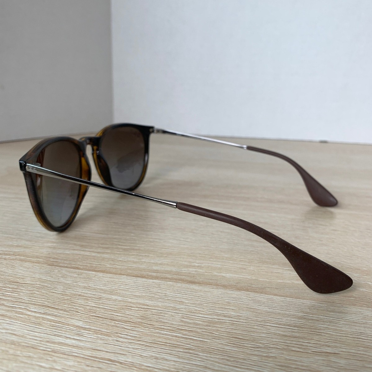 RAY BAN Erika RB 4171 710/t5 Tortoise‎ Silver 54-18 Frame Only H18533 RAY-BAN RB4171 710/T5 Erika Tortoise Sunglasses Brown  main image 3