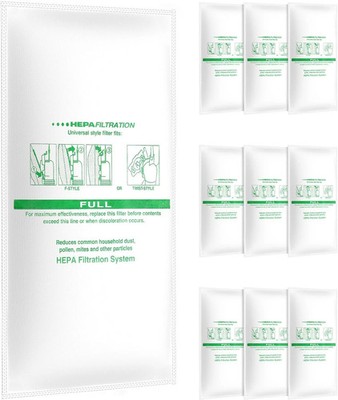 10 Pack 204814 Filter Plus Bags Compatible with Vacuums 205811 204811 204808 for