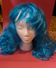 Spirit Halloween Blue Costume Wig