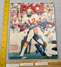 Doug Williams Vince Evans 1981 PRO! NFL magazine Sid Gillman Tex Schramm