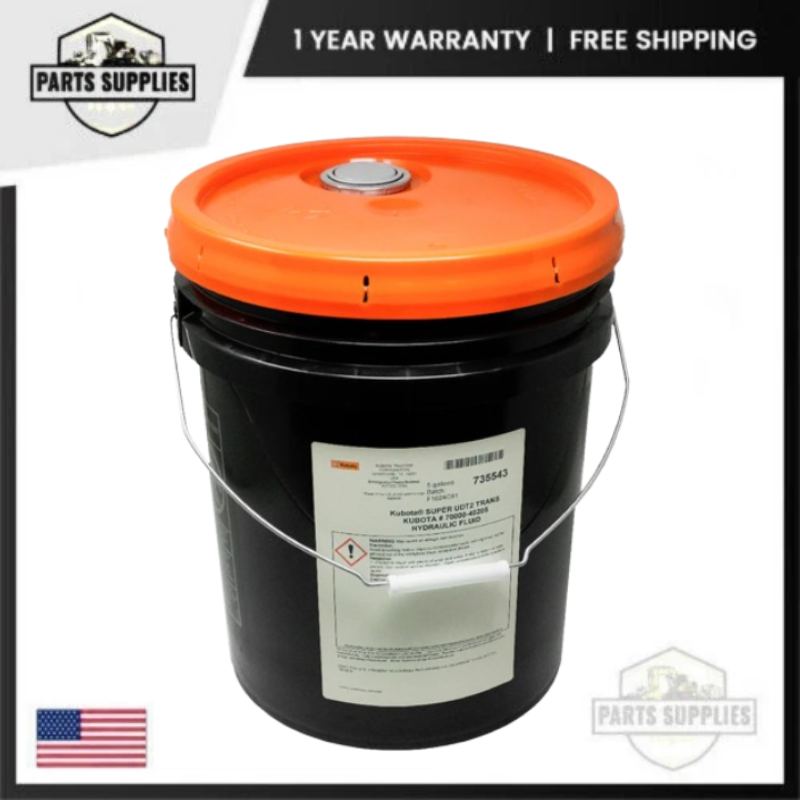 70000-40205 Kubota Super UDT2 5 Gal Hydraulic Oil for Tractors