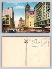 San Francisco, CA-California, Market St East from Grant Ave Vintage Postcard
