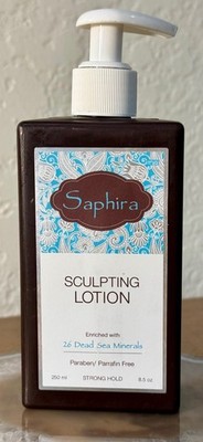 Saphira Sculpting Lotion For All Hair Types - 26 Dead Sea Minerals 8.5 oz.