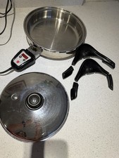 Saladmaster Electric Skillet  K7356 working Parts  Broken legs
