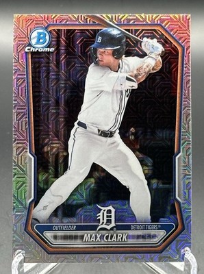 2026 Bowman Mega Box Mojo Refractor #BCP-2 Max Clark - Tigers | Prospect Card