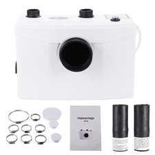 600W Sanitary Macerator Pump Auto Disposal Crush Waste Water Toilet Sink 110V