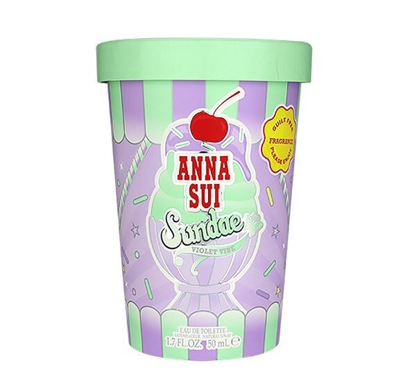 Anna Sui Ice Cream Sundae Violet Vibe Eau de Toilette 1.7oz/50ml