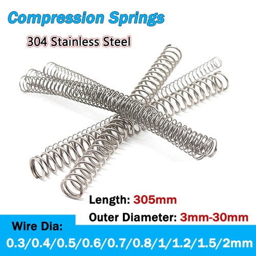 Pressure Spring 304 Stainless Steel Springs Compression Springs Wire ...