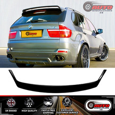 BMW X5 E70 X5M Heck Dach Spoiler Kofferraum Flügel Lippe Body Kit Glanz Schwarz 2006-2013