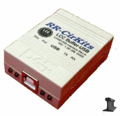 RR-CirKits ~ New 2026 ~ LCC Buffer USB ~ NMRA Can Bus To USB Interface
