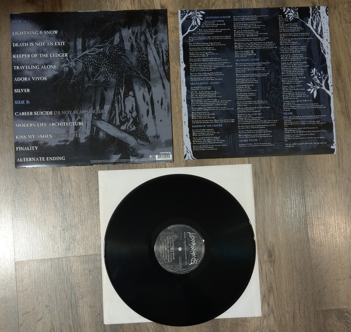 WOODS OF YPRES ‎– Woods 5: Grey Skies & Electric Light (Black