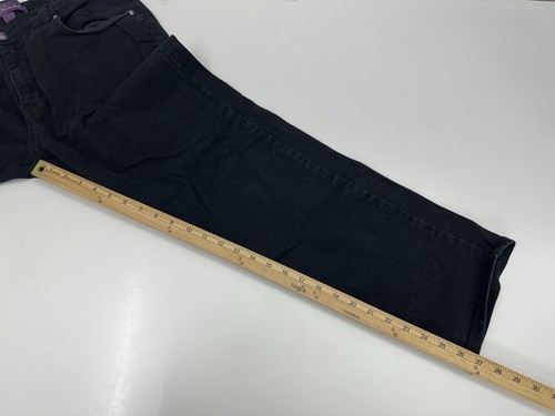 Gloria Vanderbilt Womens Jeans Size 14 Short Amanda Black Denim - Picture 10 of 12