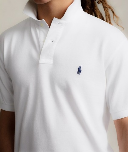NWT Sz 2XLT Polo Ralph Lauren Men's White Soft Luxe Cotton Polo Shirt Big & Tall - Picture 2 of 24