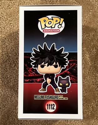 Funko Pop! #1112 Animation Megumi Fushiguro With Devine Dog
