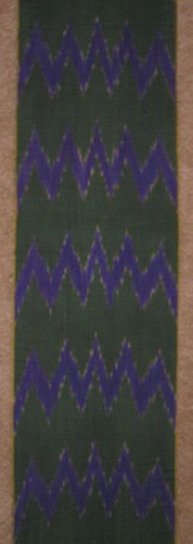 Großverkauf 50 Yard HANDGEMACHTER USBEKISCHER natürlicher 100 % BAUMWOLLE IKAT STOFF # 8948 ** - Bild 7 von 9