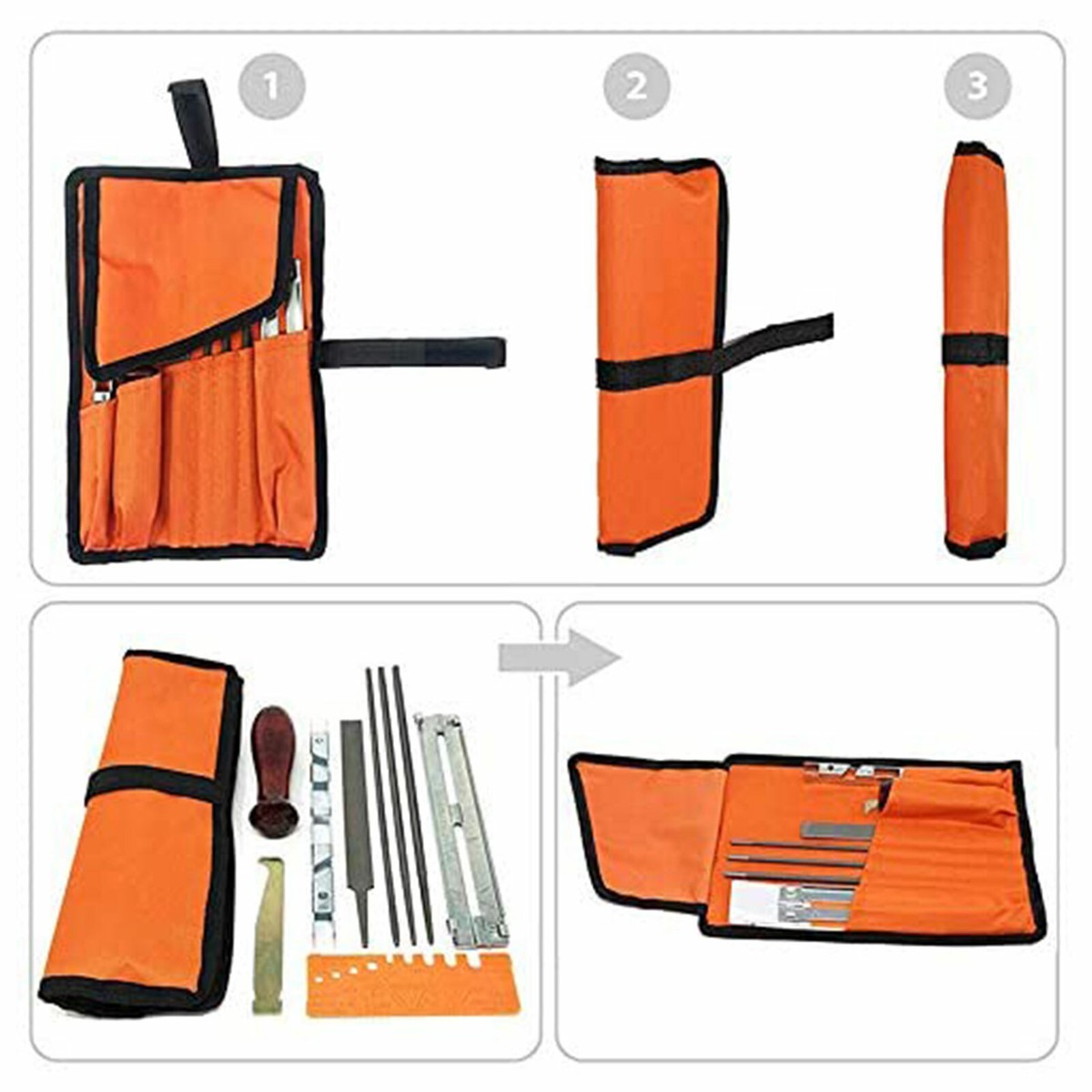 Oregon Schärfset Feilenset Für Motorsägenkette Schärfen In Neufarn Bei Bernhard Eschbaumer Forst - Foto 4