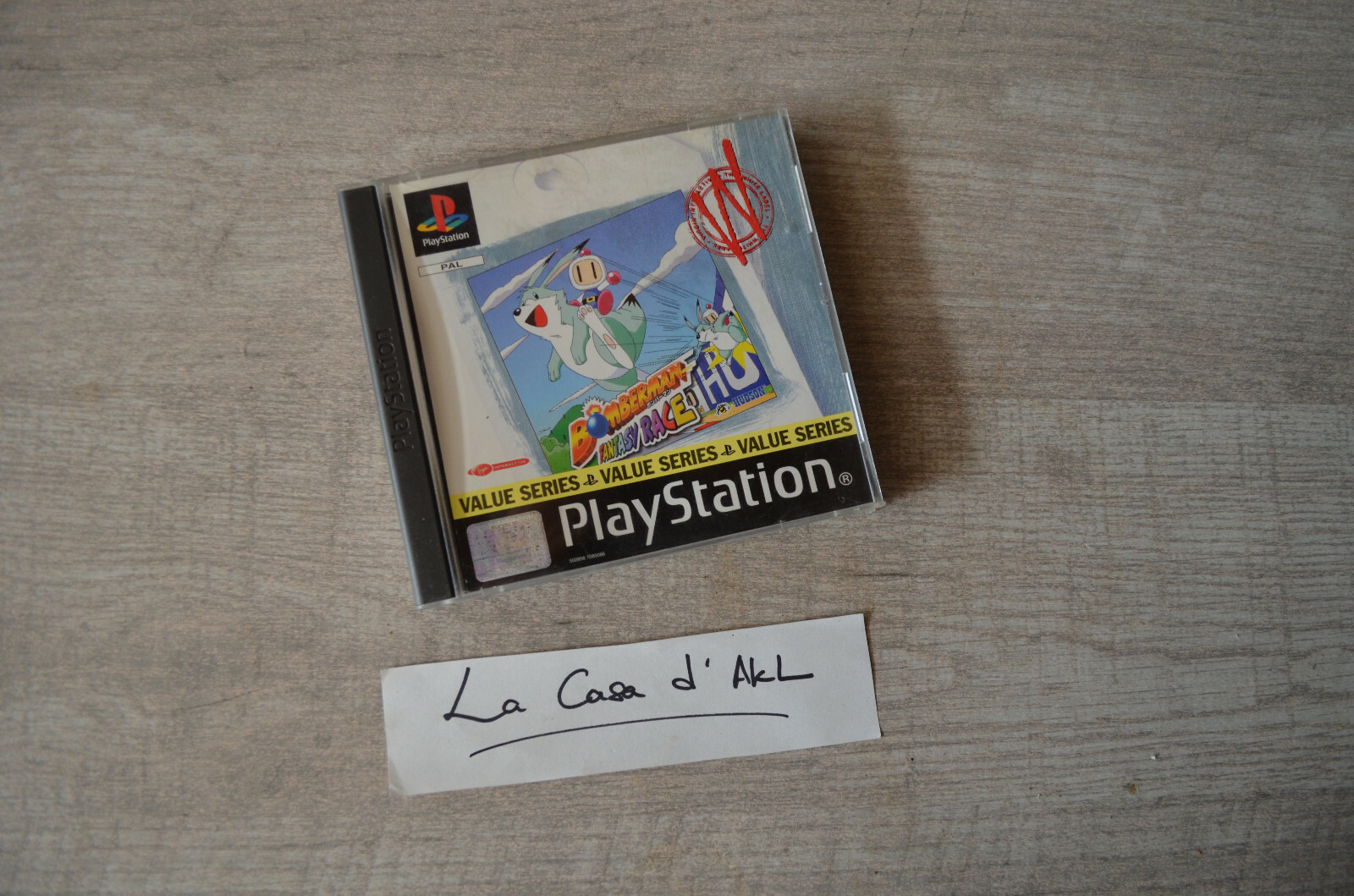 Bomberman Fantasy Race sans notice sur Playstation 1 - PS1 FR TBE