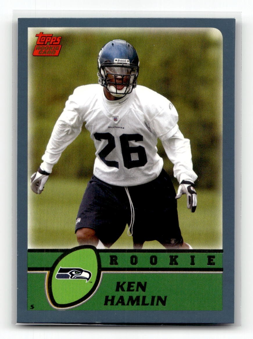 2003 Topps #330 Ken Hamlin Seattle Seahawks Rookie