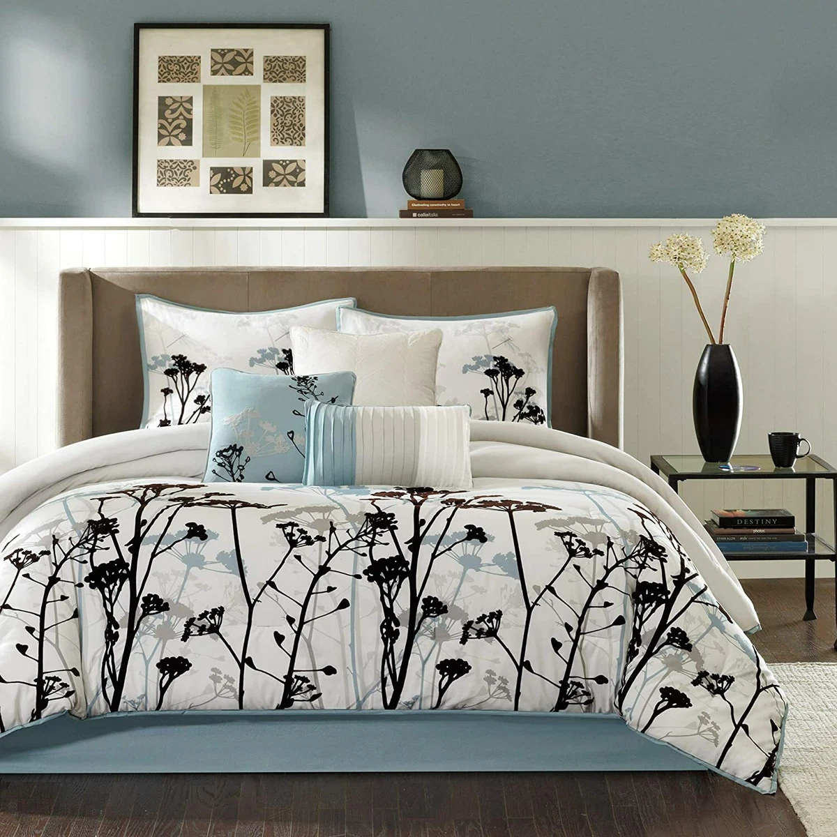 Madison park 7 piece on sale comforter set queen