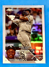 2023 Topps Chrome Update Series Rookie Debut Refractor Oscar Colas RC USC215