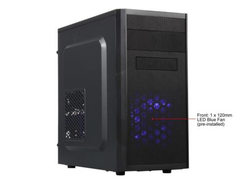 DIYPC MA08-BK Black SECC Micro ATX Mini Tower Computer Case - Picture 2 of 12