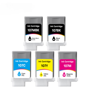 Pfi-107 pigment ink cartridge for Canon Ipf680 Ipf770 Ipf780 Ipf785 ...
