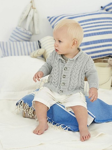King Cole Baby Book 6 Boys Girls Childrens Knitting Patterns - Picture 11 of 12