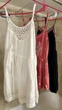 Set Of 3 Juniors Short Dresses And Romper Shorts