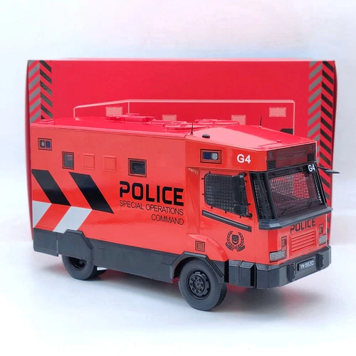 1/24 IXO POLWEL Fuerza de Policía de Singapur SPF/SOC Vehículo Táctico Modelo Diecast - Imagen 1 de 8