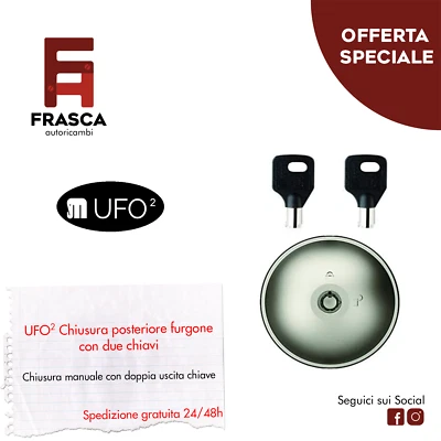 Serratura di Sicurezza per il Vano Posteriore di Carico dei Furgoni UFO Meroni