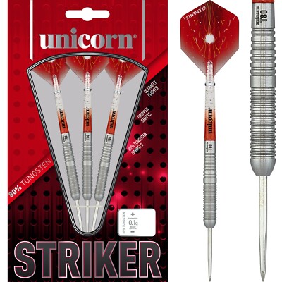 Unicorn Striker T80 Core XL Darts Set 20g-25g gram Tungsten Steel