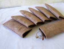GLASSES CASE Fabric Lightweight Plain Sunglsses BiFocals Readers Made in USA