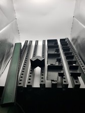 9x15.25 inch raceway kit with 6 straight connectors and 4 corners