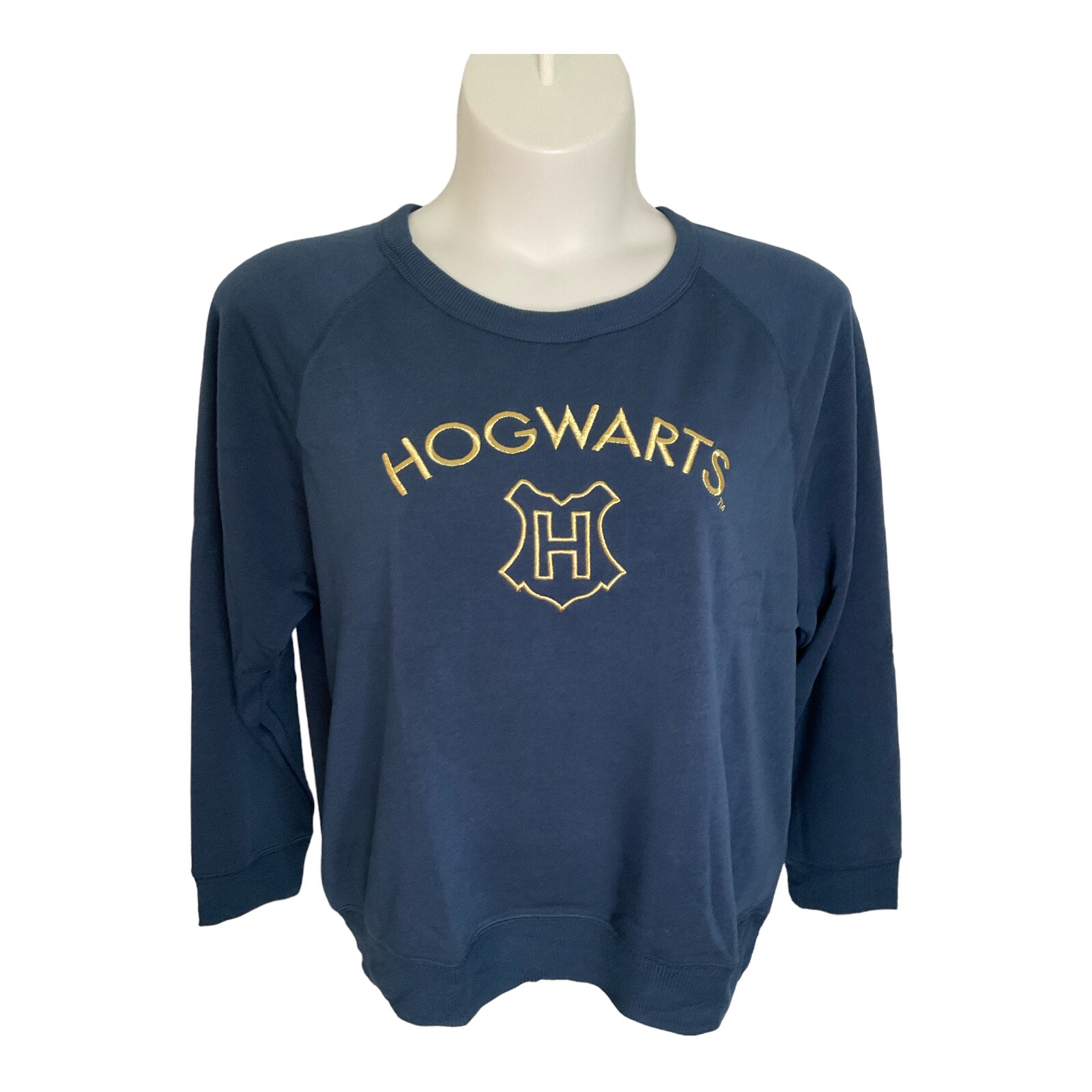 hogwarts embroidered sweatshirt