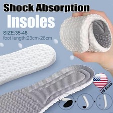 Memory Foam Shoe Insoles Shock Absorption Inserts Pad Cushion Soft Pain Relief