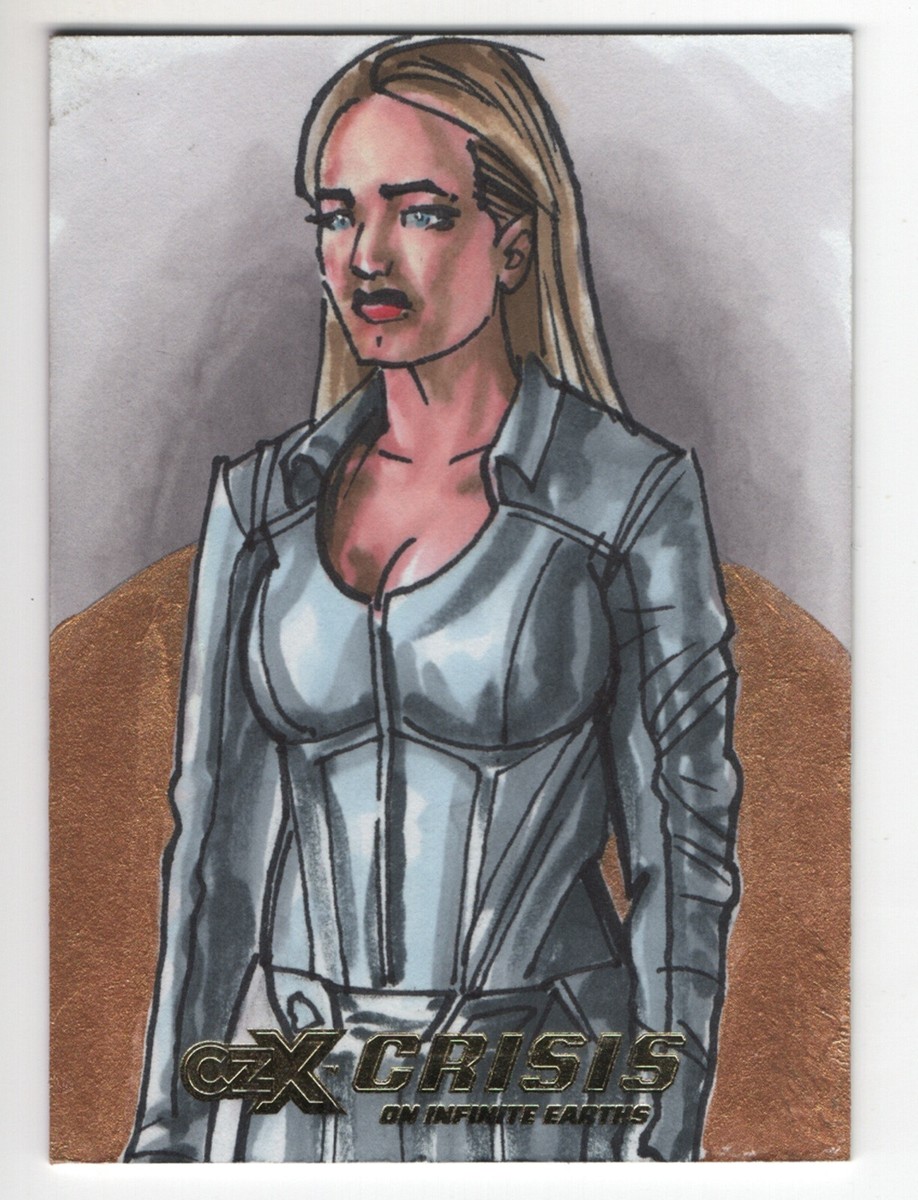 CZX Crisis on Infinite Earths sketch カード CZX Crisis on Infinite Earths sketch card by artists Adam