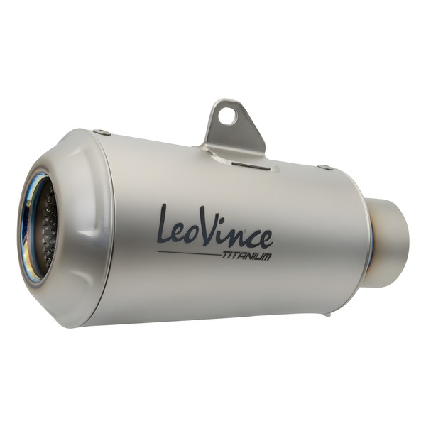 EndschalldäMpfer LeoVince Auspuffanlage LV-10 Titanium Ø 54Mm 160Mm Rechts-image