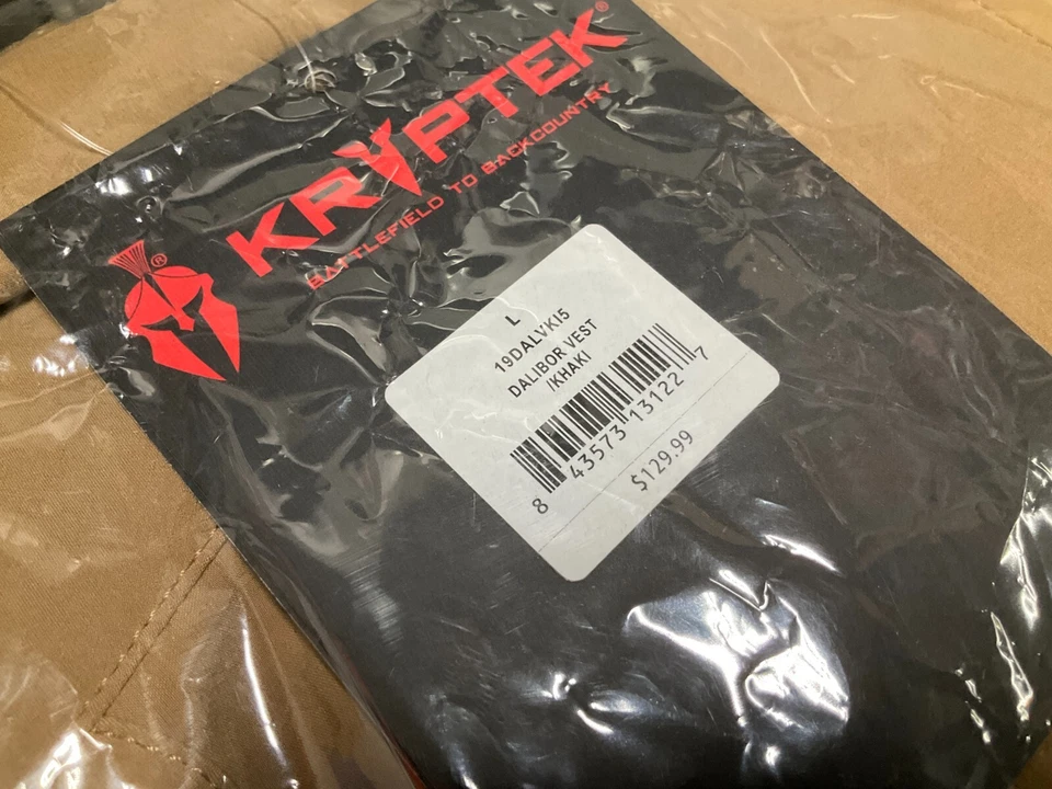 Kryptek Large Dalibor Vest Khaki - Image 2 of 2