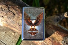 Encendedor Zippo - Harley Davidson - Tradiciones pictóricas - Impresión tecnigráfica