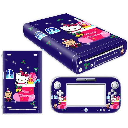 Autocollant pour Wii U film peau souple autocollant complet Wii U mignon dessin animé enveloppes bricolage - Photo 6/22