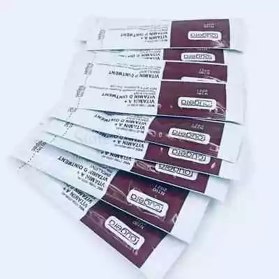 FOUGERA Aftercare Cream Vitamin A&D Ointment 5g x Qty 10 Tattoo Makeup Microblading