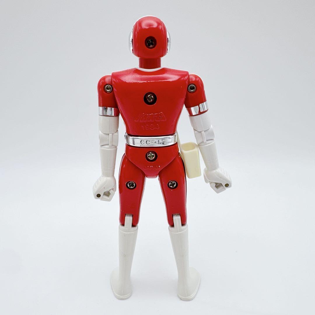 Super Electronic Bioman Chogokin Bio Red 1 GC-11 with Super Electronic Bioman Chogokin Bio Red 1 GC-11 with